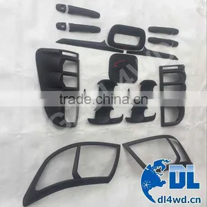 4x4 Accessories Hilux Vigo Car Body Kits Covers Matte Black Covers thumbnail-2