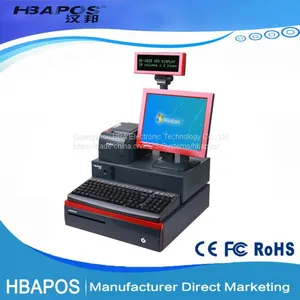HBA-K6 Pos Machine for Store / Pos System Equipment/cash Device for Supermarket Special Made for Restaurant thumbnail-1