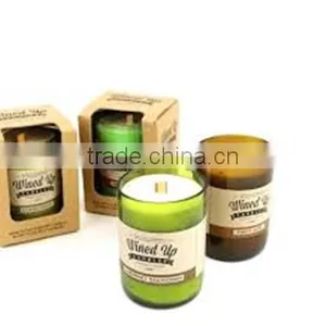 Apple Aroma Scents Wine Bottle Candle thumbnail-3