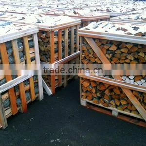 Cheap Fresh Firewood in 1m3 Crate thumbnail-1