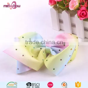 Grosgrain Ribbon Baby Girl Hair Accessories Clips for Baby Girl Hair Bows thumbnail-1