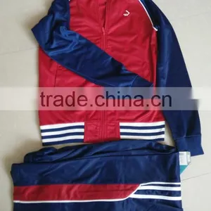 Best Sale Jogging 100%poly Tricot Sport Wear Suit thumbnail-1