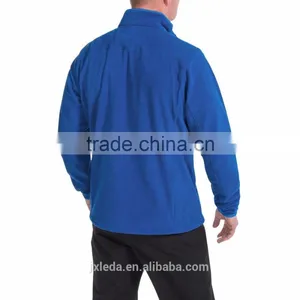 Wholesale Custom Men 100% Polyester Plain Polar Fleece Jacket thumbnail-2