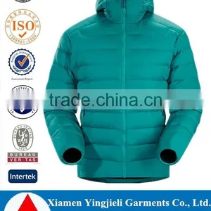 Xiamen Factory High Quality Custom Waterproof Duck Down Jacket For Winter 2016 thumbnail-2