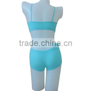 Nice Quality New Style Seamless Girl's Underwear Girl's Tank Top & Panty W/print thumbnail-3