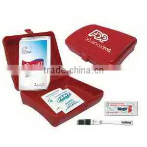 Cold & Flu Kit - Has Thermometer, Hand Sanitizer Wipes, Tissue, Blistex Lip Ointment, Cold & Flu Guide and Comes With Your Logo thumbnail-1