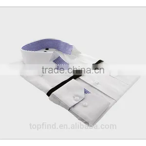 High Quality Customise White Color Men Office Cutaway Collar Long Sleeve Dress Shirt thumbnail-1