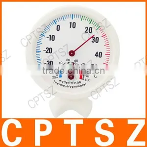 Small Thermometer With Arch Culverts Temperature And Humidity Instrument For Gift Thermometer/Mechanical Thermo Hygrometer thumbnail-1