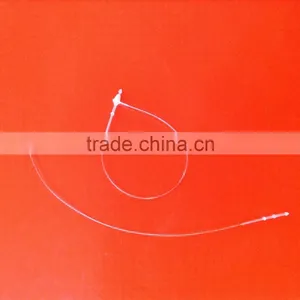 Transparent PP Material Plastic Loop Pin From Dongguan Manufacturer thumbnail-1