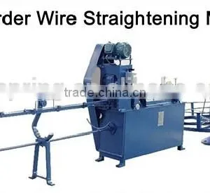 Easy Operation Border Wire Straightening Machine thumbnail-1