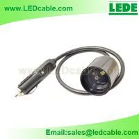 Car Cigarette Lighter With E27 Light Holder thumbnail-1