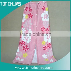 Custom Printed Sheared Terry Animal Bath Wraps thumbnail-1