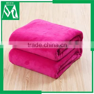 100 Polyester Stock King Size Coral Fleece Blanket thumbnail-1