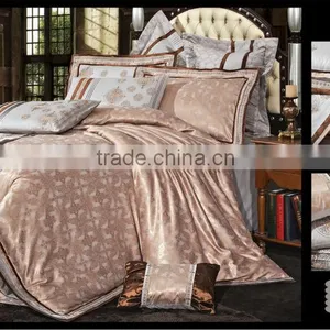 Super King Silk Jacquard Whole Set Bedding thumbnail-6