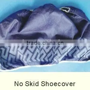 PP Dark Blue Non-skid Hand Made Shoe Cover thumbnail-1