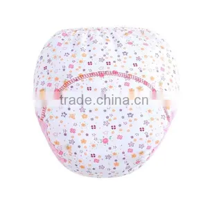 Peach Fruit Love Printed Style Wholesale 100% Cotton Baby Cloth Diaper thumbnail-3