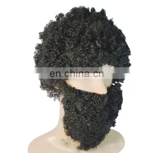 Fake Beard Afro Beard Wig FGM-0305 thumbnail-3