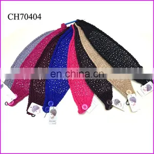 Rhinestone Decorated Girl Headbands Crochet Pattern thumbnail-1