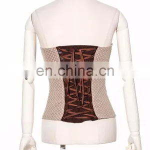 Steampunk Sleeveless Open Shoulders Corsage Style Top thumbnail-3