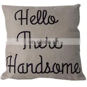 Fashion New Design Handmade Cushion Cover50x50 Wholesale Linen Sofa Decorative Machine Embroidery Designs Cushion Cover thumbnail-1