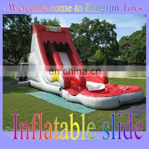 Double Lane Inflatable Wet/dry Slide Game thumbnail-1