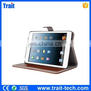2015 New Arrival Oil Wax Crazy Horse Pattern for IPad Mini 4 Tablet Cover thumbnail-5