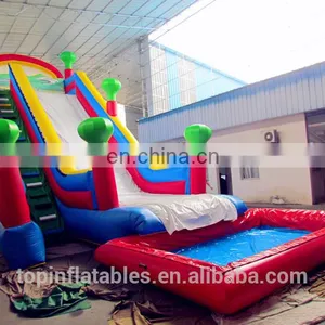 Commercial Commercial Water Swimming Pool Slide Inflatable Combo for Sale thumbnail-3