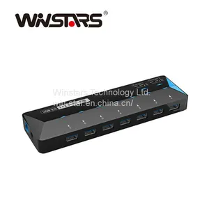 Unique Design USB 3.0 Hub 7 Ports + 2 Fast Charging Ports With CB,FCC,RoHS thumbnail-1