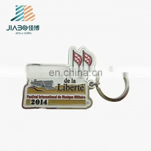 Custom Painted Metal Keychain for International Military Music Festival thumbnail-1