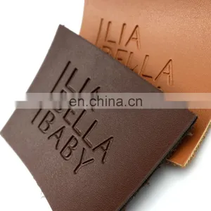 Custom Floral Pattern Knit Beanie Leather Patch thumbnail-6
