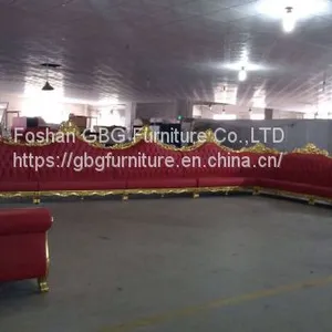 Customized European Design Club Sofa and Table thumbnail-3