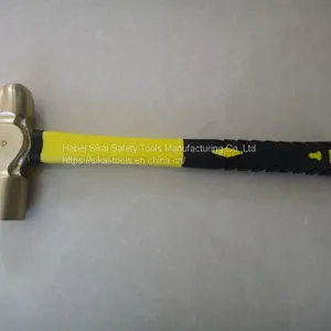Beryllium Copper Aluminum Bronze Ball Pein Hammer Industrial Tools thumbnail-3