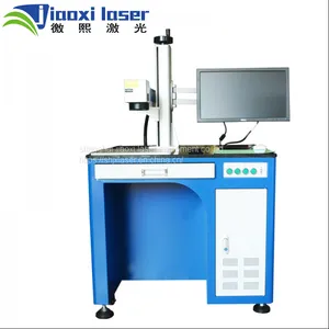 Bird Ring Stainless Steel Pipe Rotary 30W Raycus Fiber Laser Marking Machine thumbnail-1