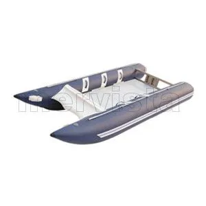 CE China Hypalon Inflatable Rubber Catamaran Boat Sale thumbnail-1