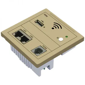 KY928 300Mbps Indoor 86 Wall Socket WiFi in Wall Access Point Wireless AP WAN LAN RJ 45 Port Repeater Router thumbnail-5