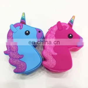 Customized 3D Rubber Dropping Small Purse Women Clutch Coin Wallet Promotion Zipper Wallet Silicone Bag thumbnail-4