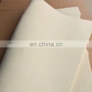 Soft and Hardness 10mm 100% Thick White Sheep Wool Felt thumbnail-6