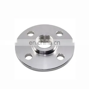 Ansi Dn150 cl 150 Stainless Steel Raised Face rf Threaded Flange Asme thumbnail-1