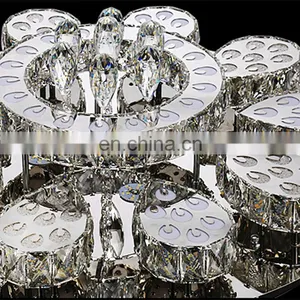 New Product Crystal Home Use Led Ceiling Lamp for Living Room thumbnail-4