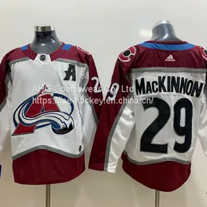 Colorado Avalanche #29 MacKinnon White Jersey thumbnail-1