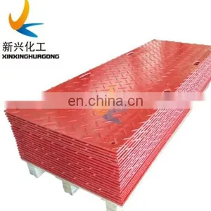 Plastic Ground Temporary Road Cover Mat Extruded HDPE Construction Access Mats / Plastic Ground Protection Mat / 4 X 8 ft Mats thumbnail-4