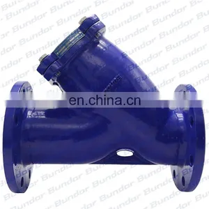 Bundor Casting Flanged End Ansi y Strainer PN16 y Type Strainers Supplier thumbnail-3