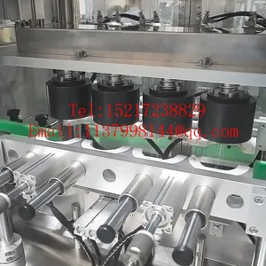 Hot Sale High Speed of Jam/honey/sauce Glass Jar Vacuum Sealer Caping Machine Automatic Straight Liner Vacuum Capping Machine thumbnail-4