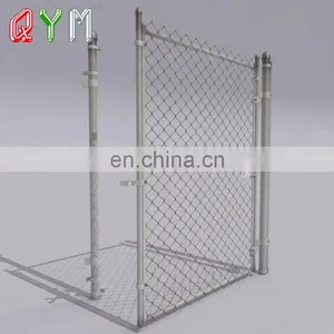 Galvanized Diamond Mesh Wire Fence Chain Link Fence Price thumbnail-5