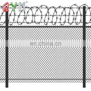Anti Climb Airport Fence Security Razor Wire Prison Fence thumbnail-2