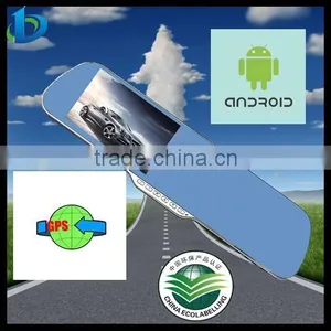2014 New Car Rearview Mirror 6000b Android 4.0 Camera Recorder Dvr thumbnail-1