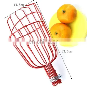 Best Selling 13 Foot Garden Tools Twist on Light Weight Adjustable Telescopic Fruit Picker With Basket and Pole thumbnail-1