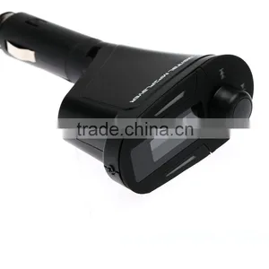 Wireless Car Kit MP3 Player FM Transmitter Modulator USB MMC LCD Remote Green ,car Kit Bluetooth Mp3 Player With fm Transmitter thumbnail-5