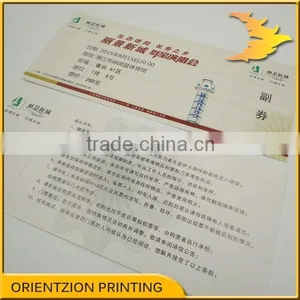 Custom Concert Tickets, Variable Data, QR Code Ticket, Numbering Printing, Anti-fake Tickets, Serial Number Printing thumbnail-1