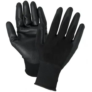 13G Nylon Liner Polyurethane Palm Coated pu Gloves thumbnail-3